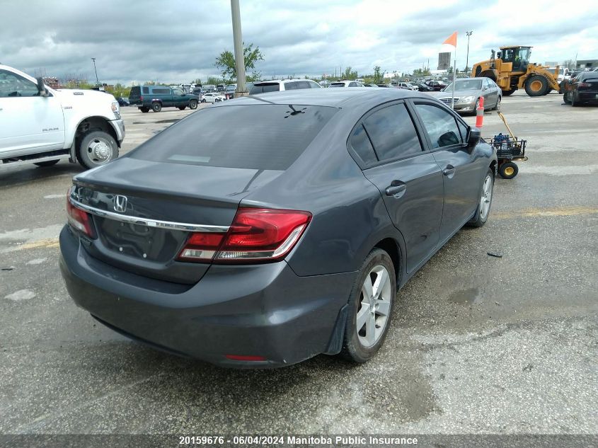 2015 Honda Civic Ex VIN: 2HGFB2F50FH051801 Lot: 20159676