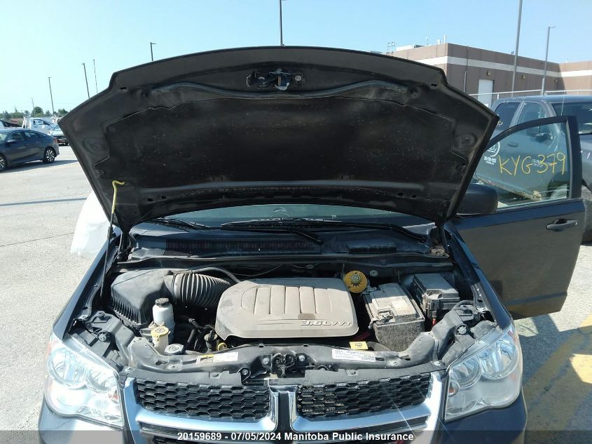 2018 Dodge Grand Caravan Se VIN: 2C4RDGBG0JR349925 Lot: 20159689