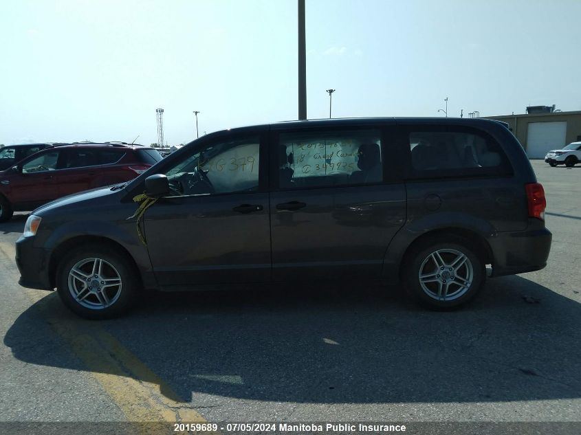 2018 Dodge Grand Caravan Se VIN: 2C4RDGBG0JR349925 Lot: 20159689