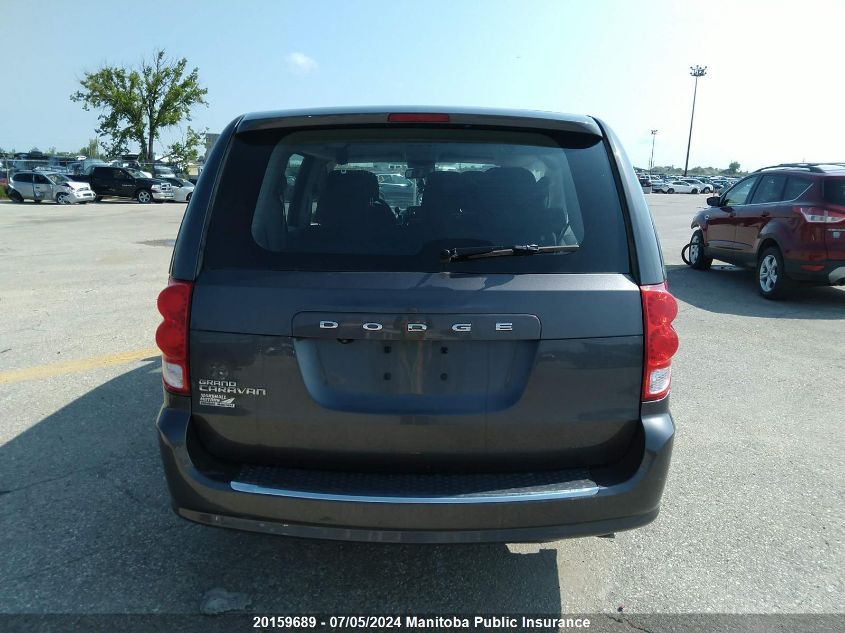 2018 Dodge Grand Caravan Se VIN: 2C4RDGBG0JR349925 Lot: 20159689