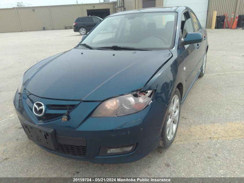 2007 Mazda Mazda3 Gt VIN: JM1BK323271645698 Lot: 20159704