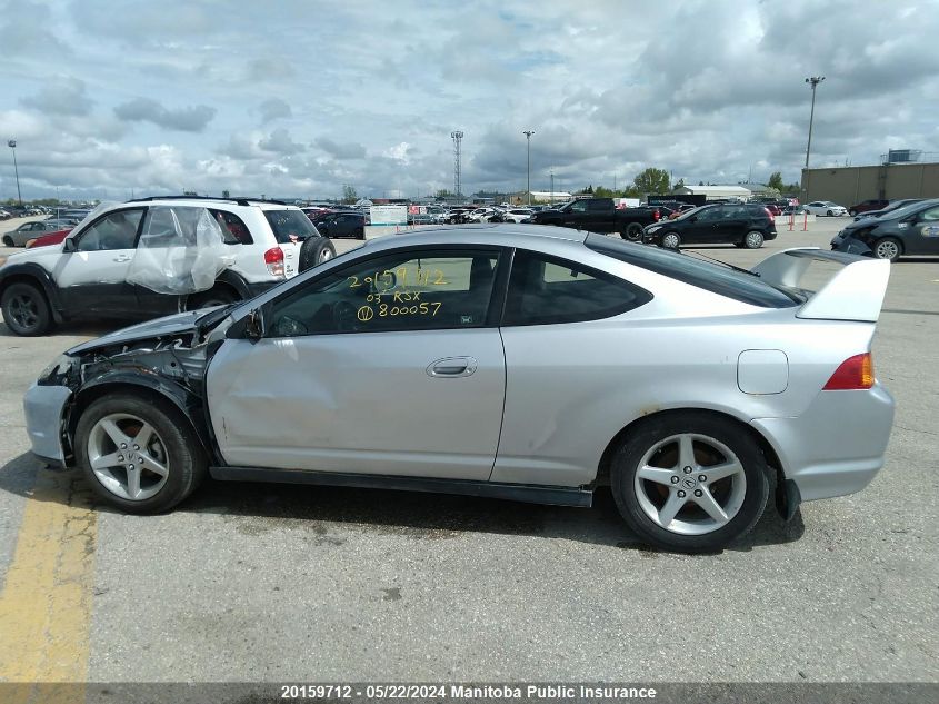 2003 Acura Rsx Premium VIN: JH4DC53883S800057 Lot: 20159712