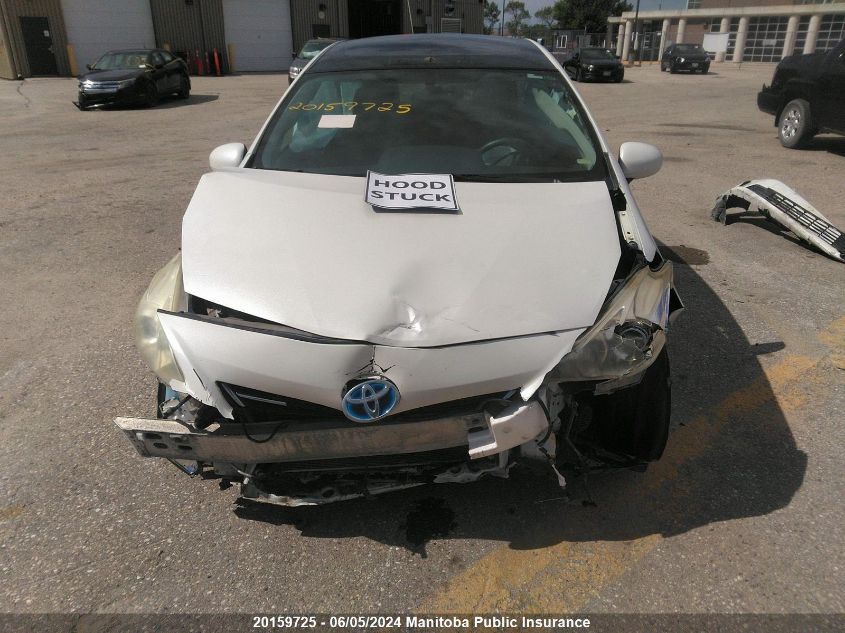 2012 Toyota Prius V VIN: JTDZN3EU1C3043450 Lot: 20159725