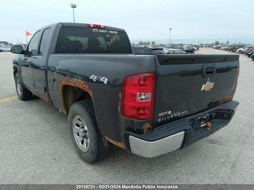 2011 Chevrolet Silverado 1500 Ls Ext Cab VIN: 1GCRKREA9BZ159024 Lot: 20159731