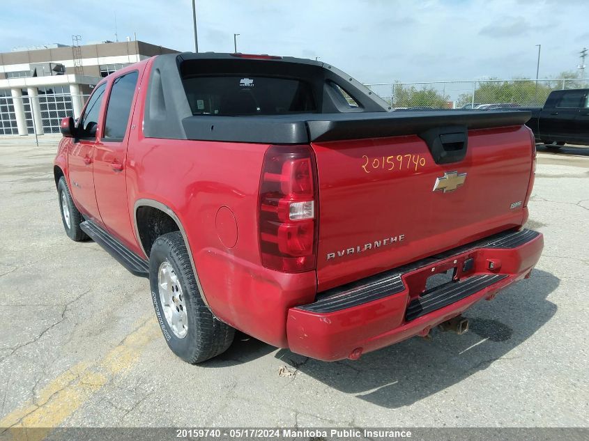 2007 Chevrolet Avalanche 1500 Lt VIN: 3GNFK12307G287113 Lot: 20159740