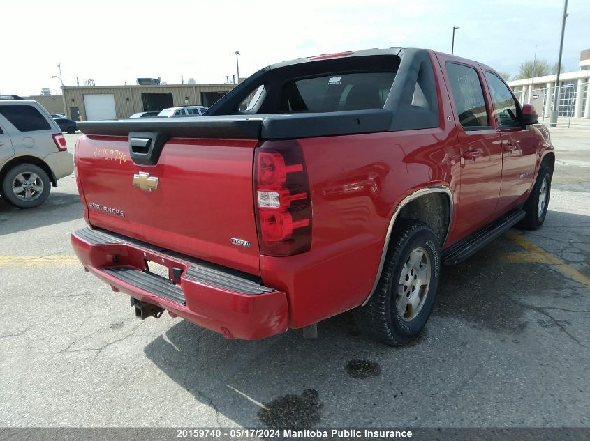 2007 Chevrolet Avalanche 1500 Lt VIN: 3GNFK12307G287113 Lot: 20159740