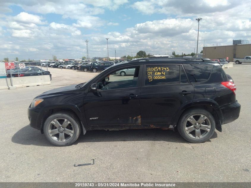 2009 Toyota Rav4 Sport V6 VIN: 2T3BK32V19W005021 Lot: 20159743