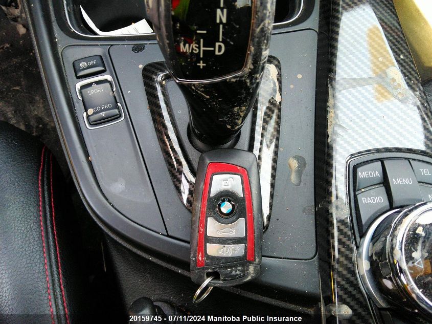 2012 BMW 328I VIN: WBA3A5C5XCF257633 Lot: 20159745