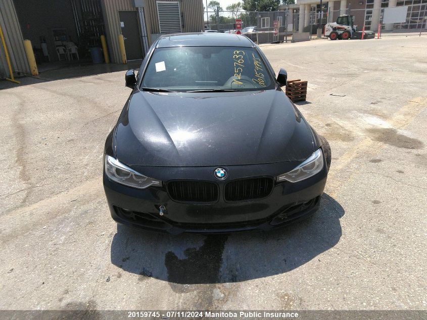 2012 BMW 328I VIN: WBA3A5C5XCF257633 Lot: 20159745