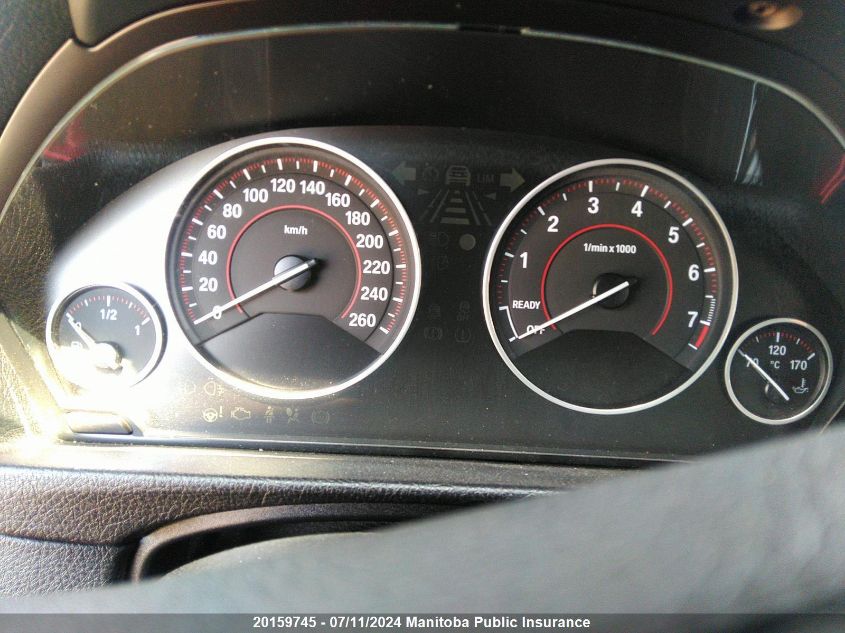 2012 BMW 328I VIN: WBA3A5C5XCF257633 Lot: 20159745