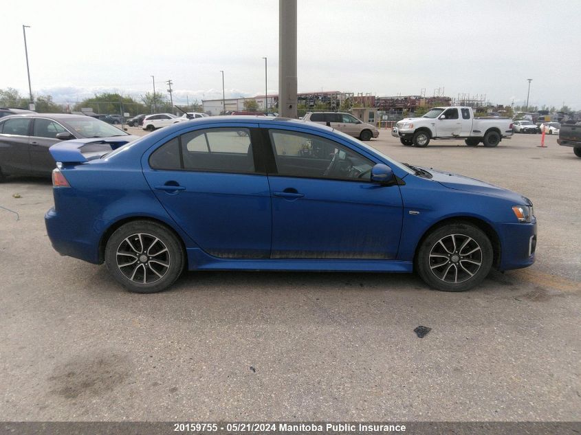 2017 Mitsubishi Lancer Se VIN: JA32U2FUXHU605620 Lot: 20159755