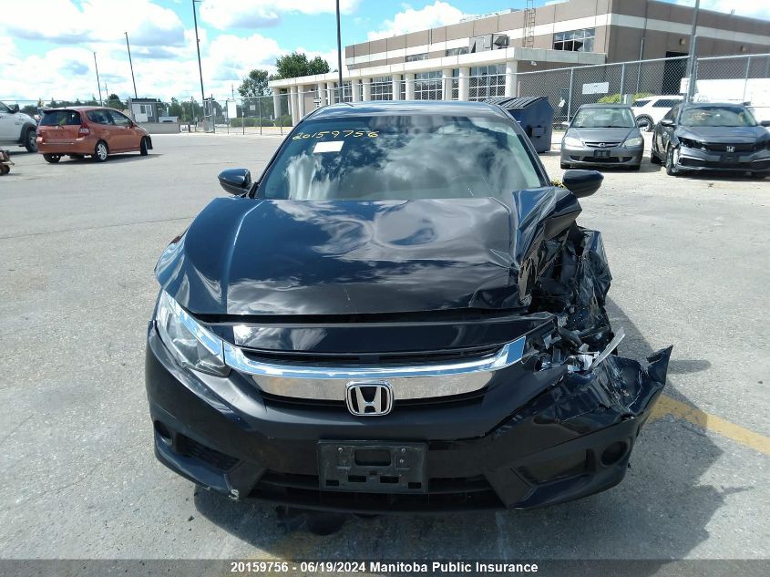 2018 Honda Civic Se VIN: 2HGFC2F64JH022378 Lot: 20159756