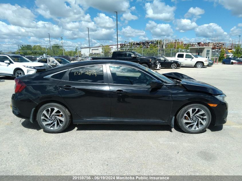 2018 Honda Civic Se VIN: 2HGFC2F64JH022378 Lot: 20159756