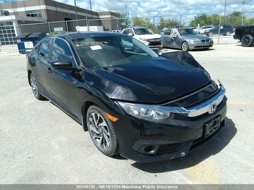 2018 Honda Civic Se VIN: 2HGFC2F64JH022378 Lot: 20159756