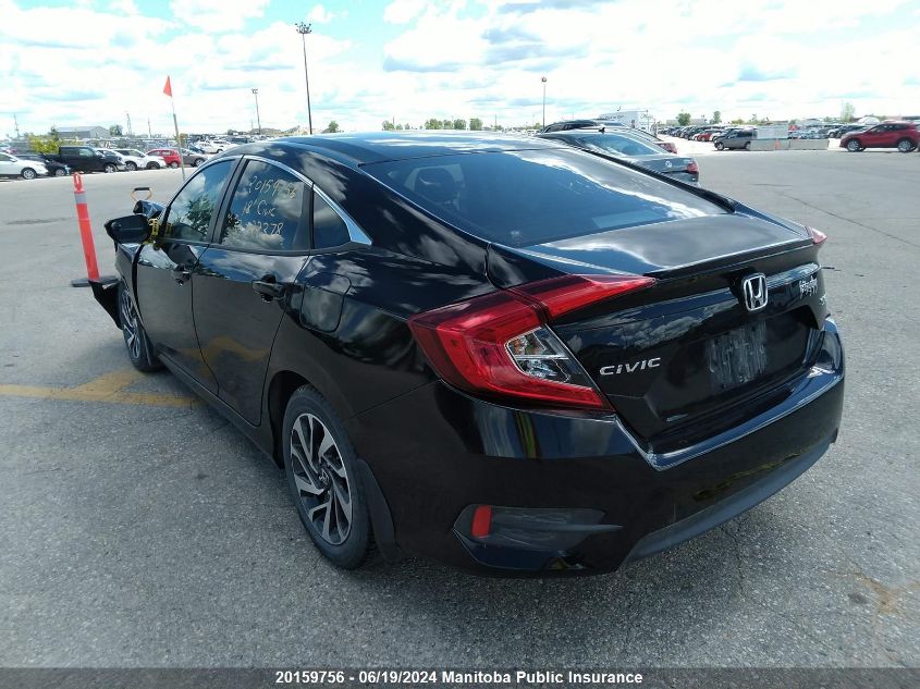 2018 Honda Civic Se VIN: 2HGFC2F64JH022378 Lot: 20159756