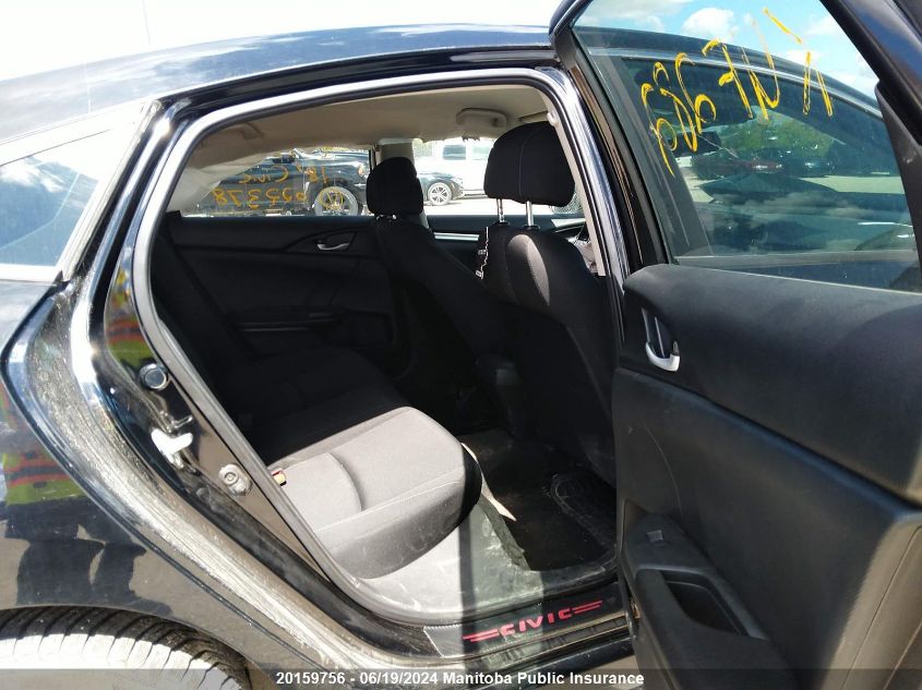 2018 Honda Civic Se VIN: 2HGFC2F64JH022378 Lot: 20159756