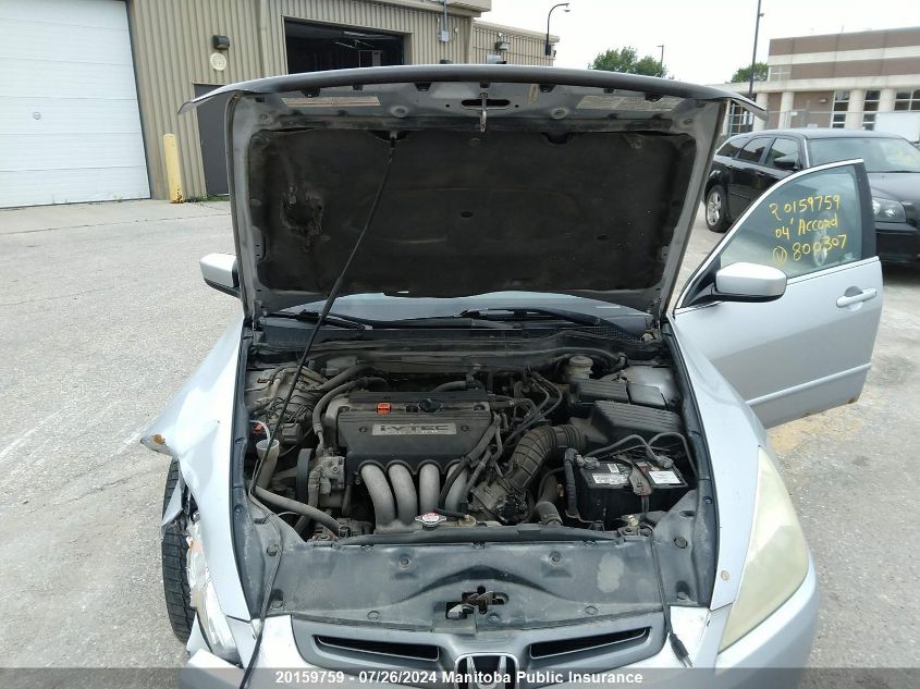 2004 Honda Accord Ex VIN: 1HGCM56694A800307 Lot: 20159759