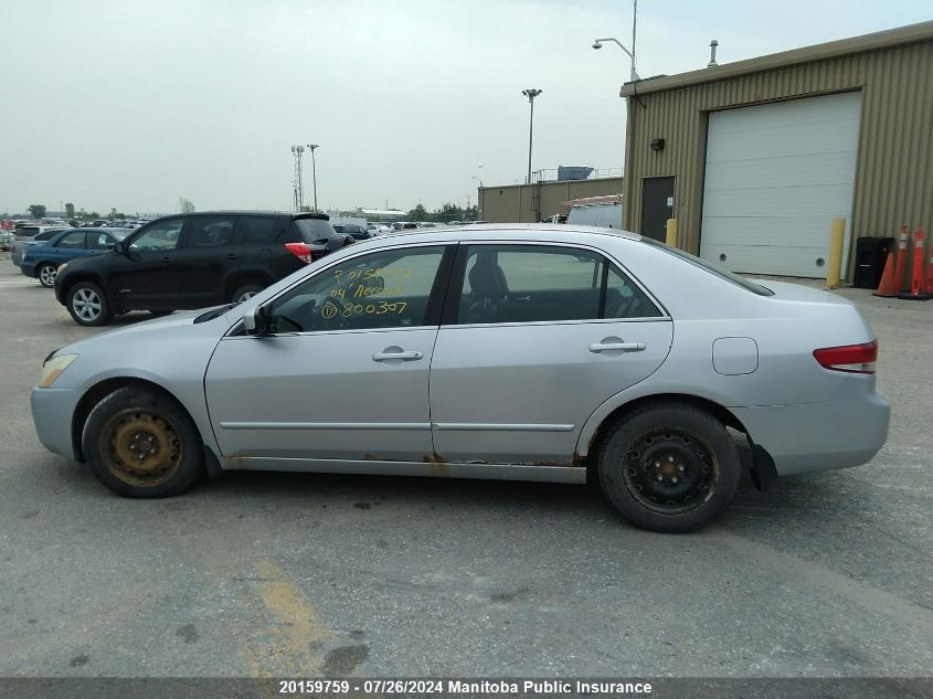 2004 Honda Accord Ex VIN: 1HGCM56694A800307 Lot: 20159759