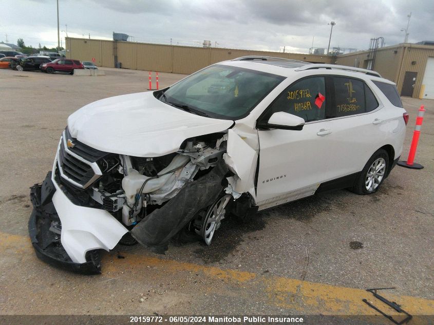 2018 Chevrolet Equinox Lt VIN: 2GNAXSEV3J6134341 Lot: 20159772