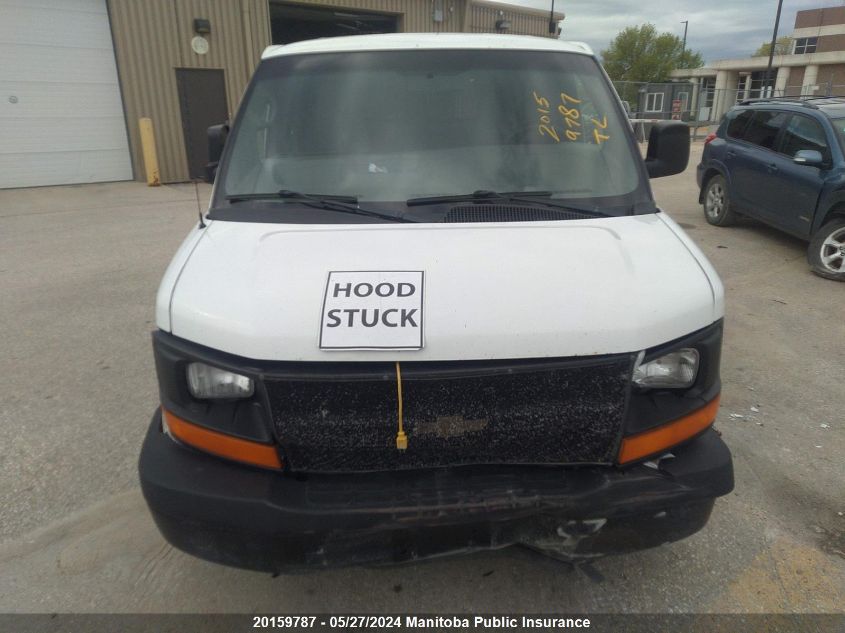 2012 Chevrolet Express 1500 Cargo Van VIN: 1GCSHAF49C1166890 Lot: 20159787