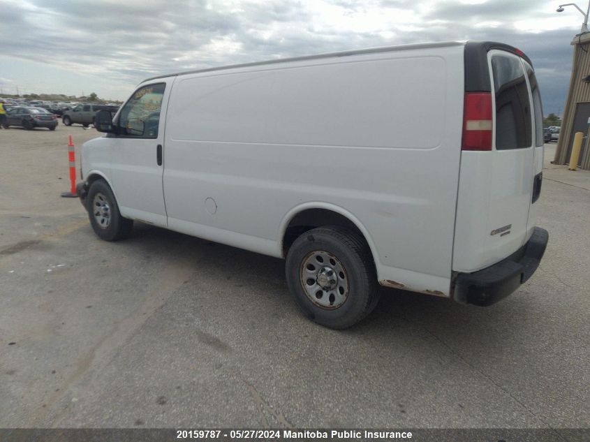 2012 Chevrolet Express 1500 Cargo Van VIN: 1GCSHAF49C1166890 Lot: 20159787