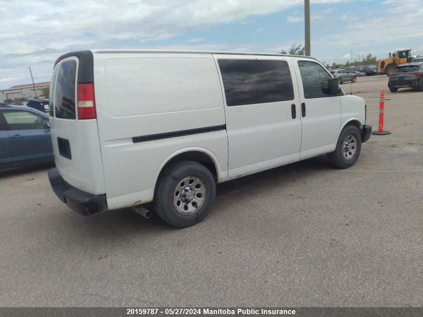 2012 Chevrolet Express 1500 Cargo Van VIN: 1GCSHAF49C1166890 Lot: 20159787