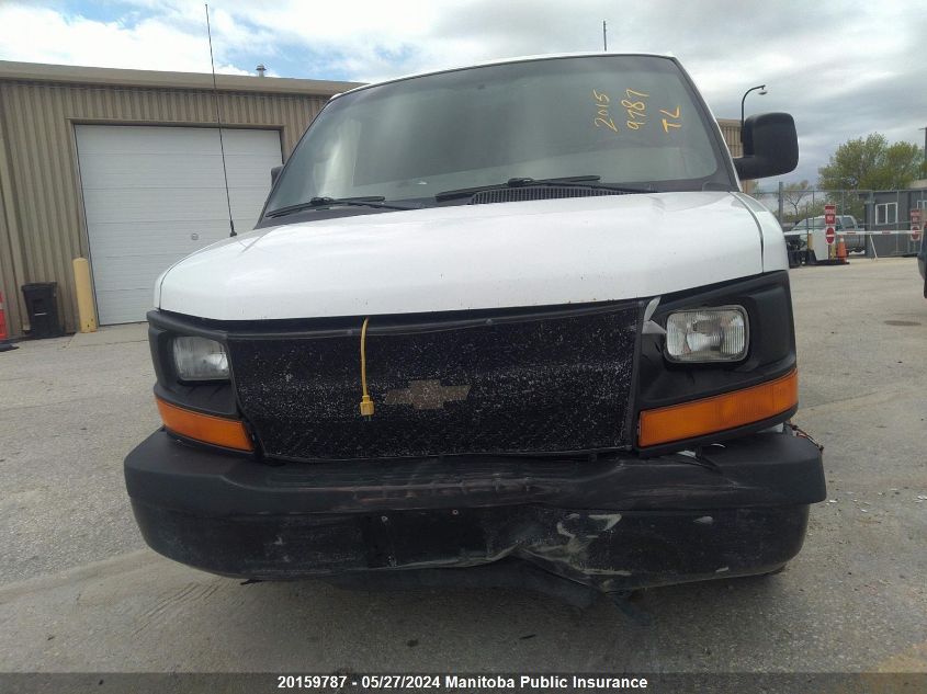 2012 Chevrolet Express 1500 Cargo Van VIN: 1GCSHAF49C1166890 Lot: 20159787