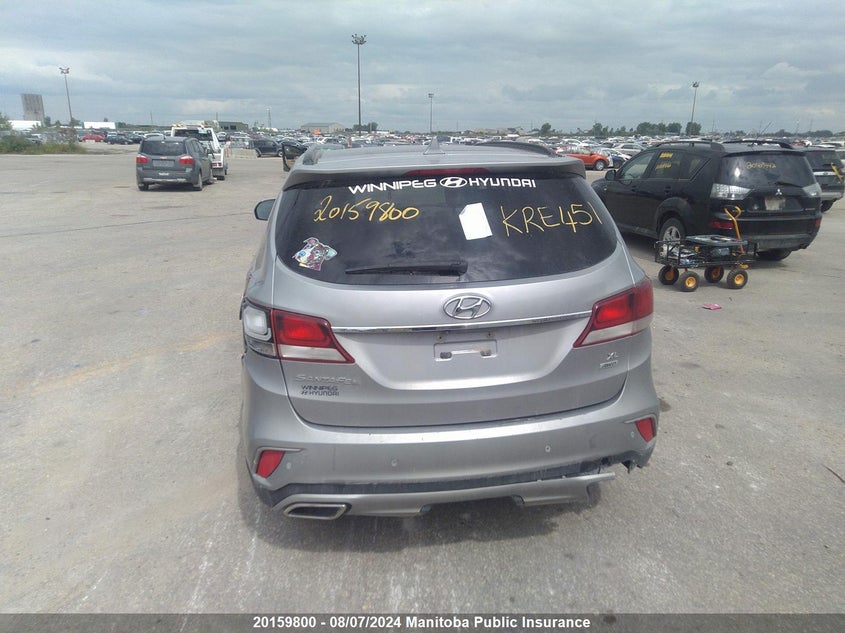 2017 Hyundai Santa Fe Xl VIN: KM8SNDHFXHU173762 Lot: 20159800