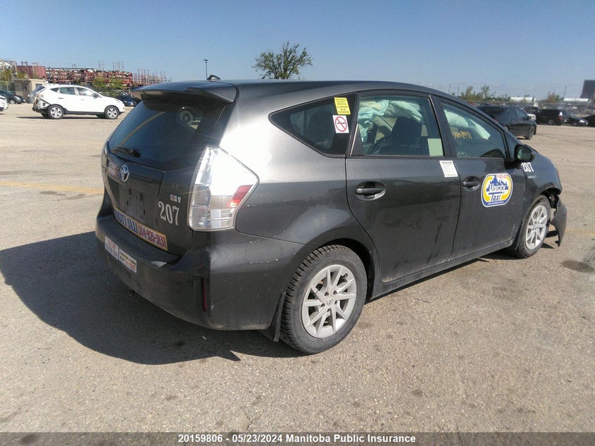 2013 Toyota Prius V VIN: JTDZN3EU6D3189408 Lot: 20159806