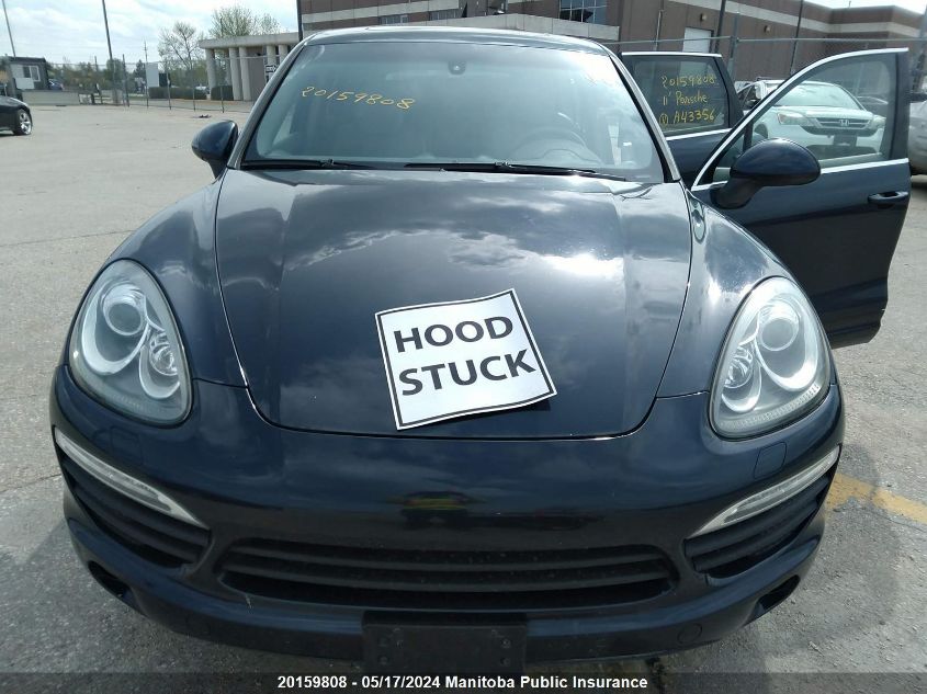 2011 Porsche Cayenne S VIN: WP1AB2A27BLA43356 Lot: 20159808
