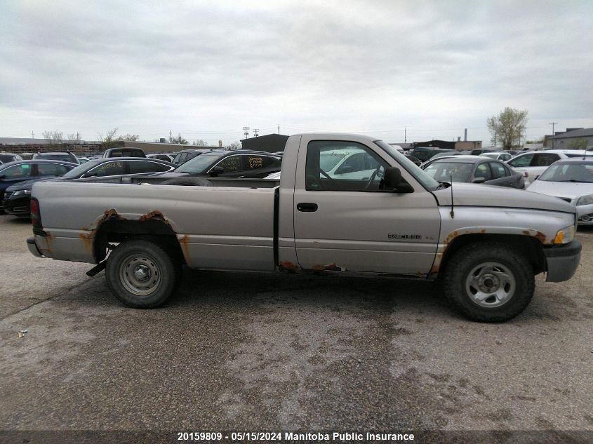 1998 Dodge Ram 1500 VIN: 1B7HC16X7WS603612 Lot: 20159809