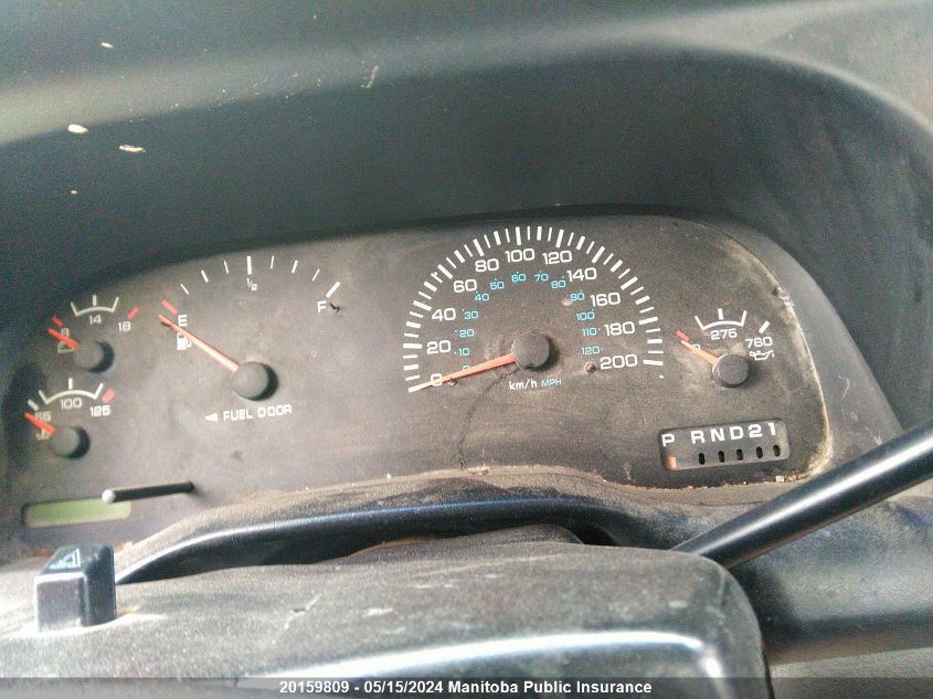 1998 Dodge Ram 1500 VIN: 1B7HC16X7WS603612 Lot: 20159809