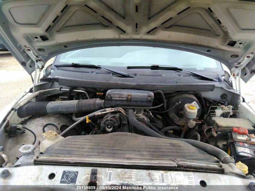 1998 Dodge Ram 1500 VIN: 1B7HC16X7WS603612 Lot: 20159809