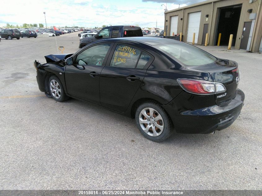 2010 Mazda Mazda3 Gs VIN: JM1BL1SF6A1274113 Lot: 20159816