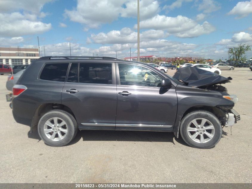 2012 Toyota Highlander V6 VIN: 5TDBK3EH1CS117817 Lot: 20159823