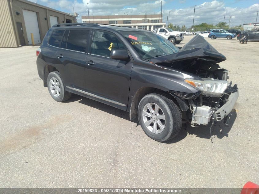 2012 Toyota Highlander V6 VIN: 5TDBK3EH1CS117817 Lot: 20159823