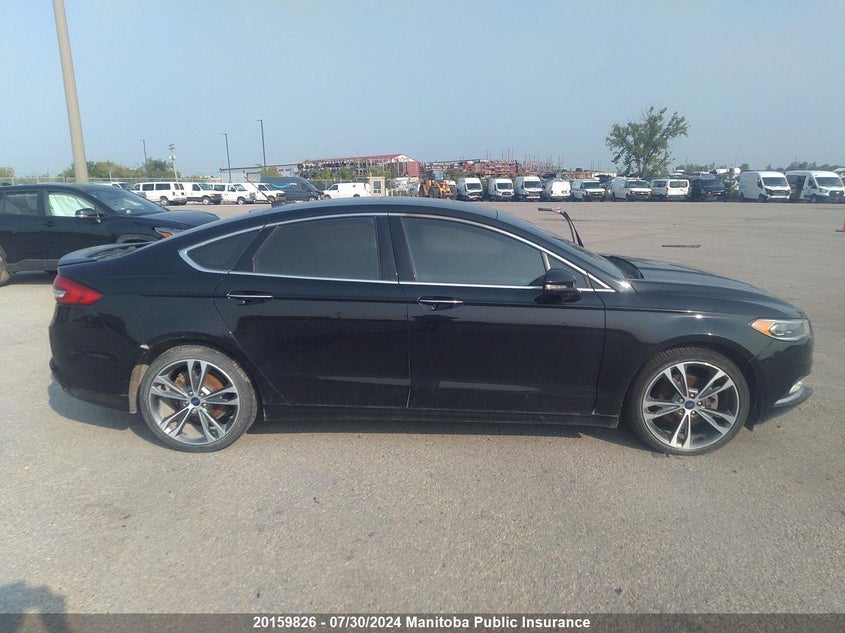 2017 Ford Fusion Titanium VIN: 3FA6P0D9XHR248854 Lot: 20159826