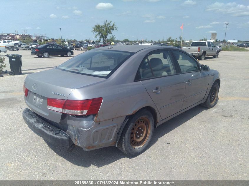 2007 Hyundai Sonata Gl VIN: 5NPET46C67H280638 Lot: 20159830