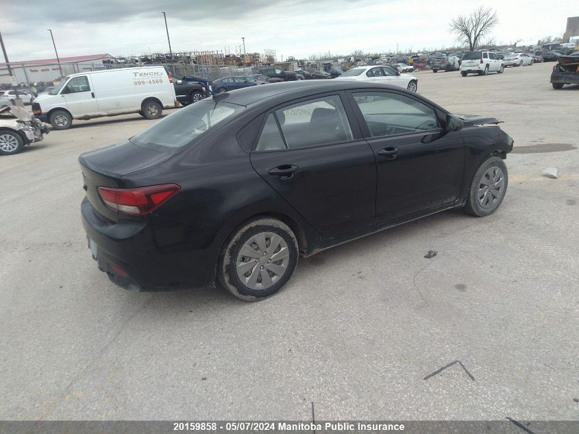 2018 Kia Rio Lx VIN: 3KPA24AB0JE150320 Lot: 20159858