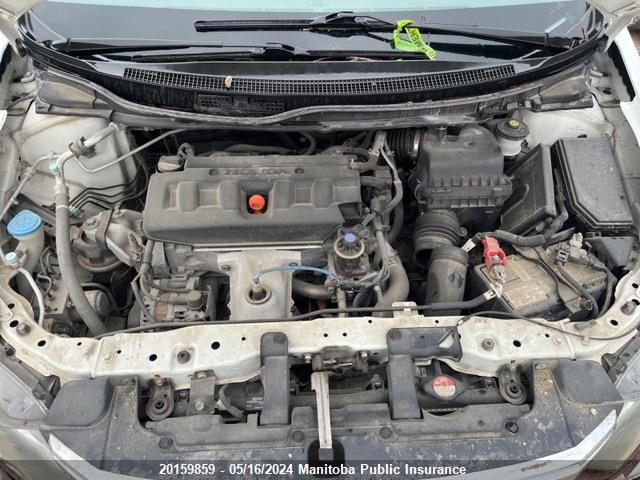 2012 Honda Civic Lx VIN: 2HGFB2F40CH109957 Lot: 20159859