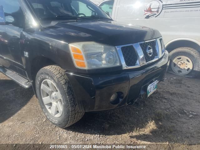 2004 Nissan Titan 5.6 Le Crew Cab VIN: 1N6AA07B54N511590 Lot: 20159865