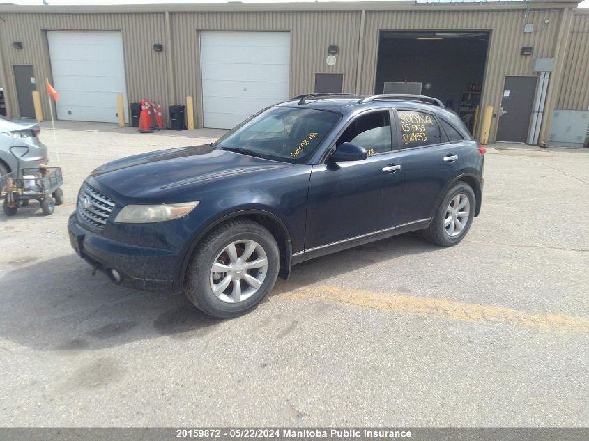 2005 Infiniti Fx35 VIN: JNRAS08W65X214593 Lot: 20159872