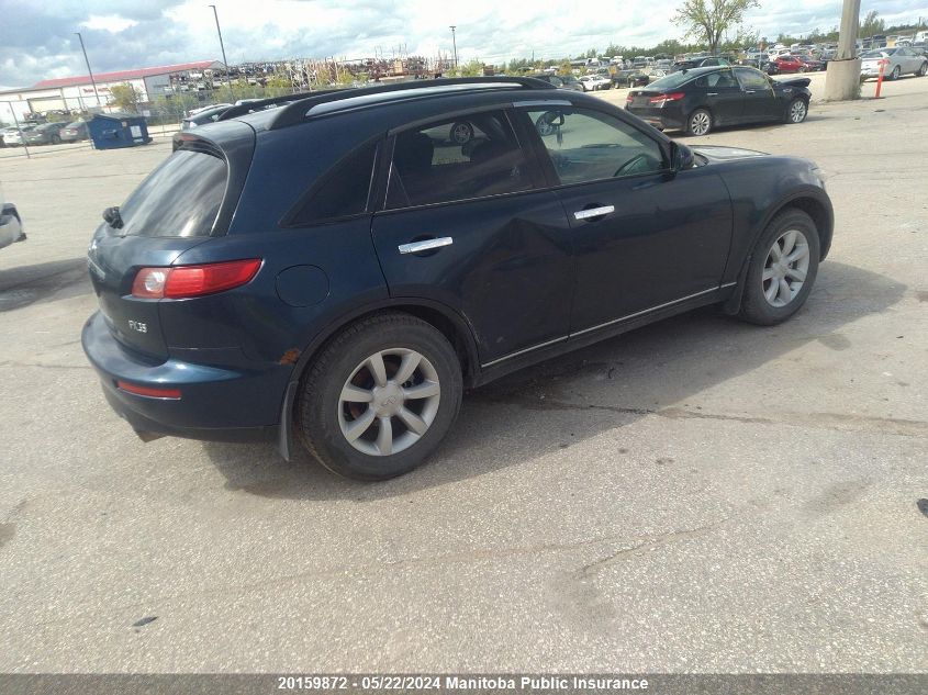 2005 Infiniti Fx35 VIN: JNRAS08W65X214593 Lot: 20159872