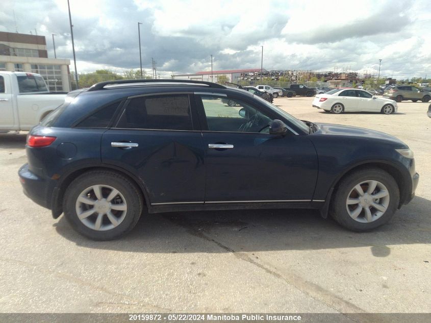 2005 Infiniti Fx35 VIN: JNRAS08W65X214593 Lot: 20159872