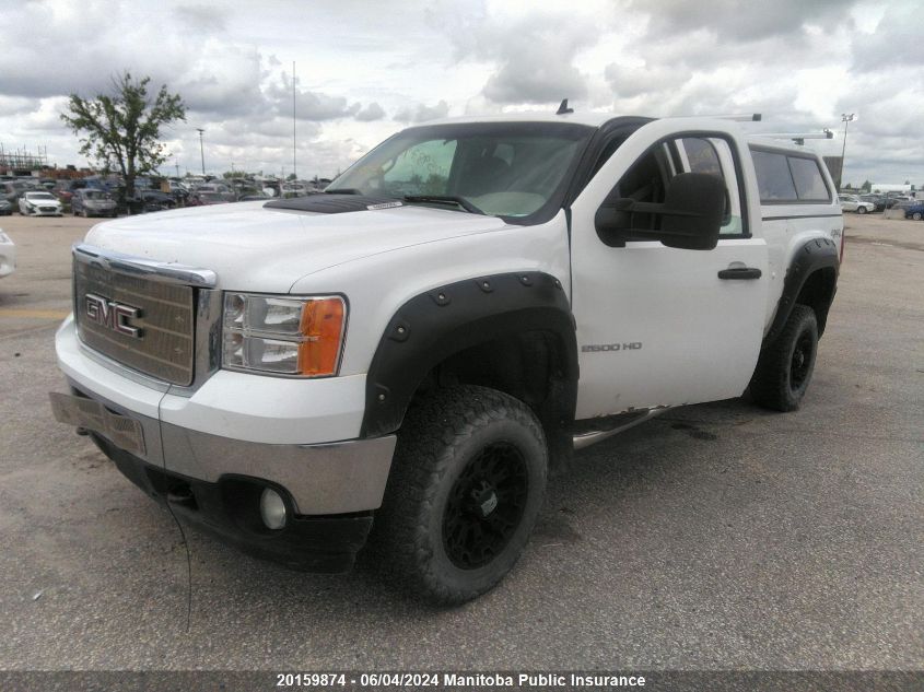 2011 GMC Sierra 2500 Hd Wt Ext Cab VIN: 1GT22ZCG1BZ211884 Lot: 20159874