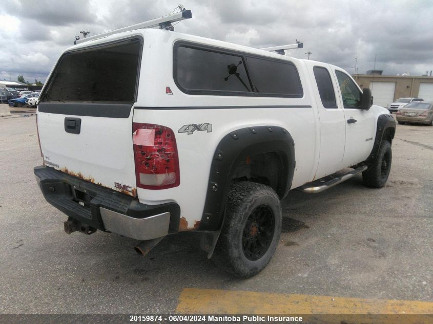 2011 GMC Sierra 2500 Hd Wt Ext Cab VIN: 1GT22ZCG1BZ211884 Lot: 20159874