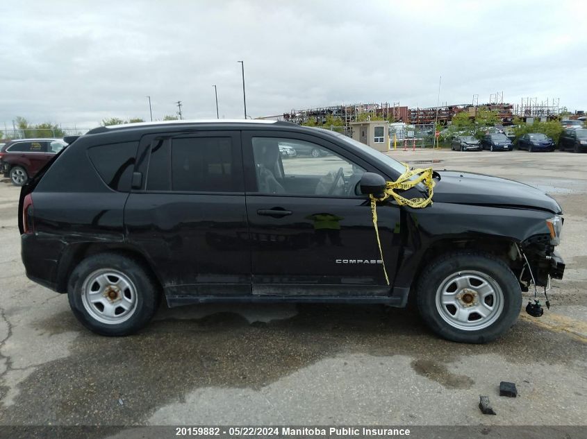 2015 Jeep Compass North VIN: 1C4NJDAB3FD168923 Lot: 20159882