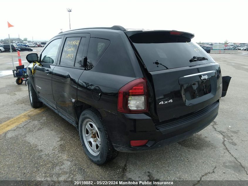 2015 Jeep Compass North VIN: 1C4NJDAB3FD168923 Lot: 20159882