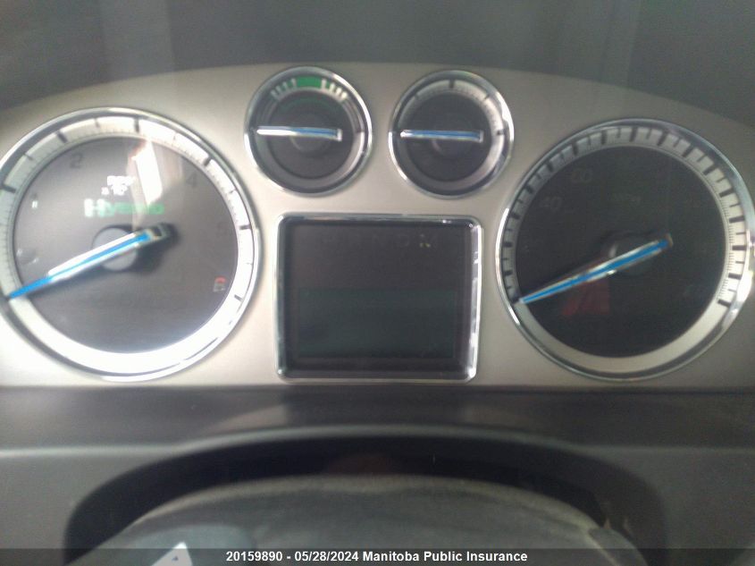 2010 Cadillac Escalade Hybrid VIN: 1GYUKEEJ2AR222752 Lot: 20159890