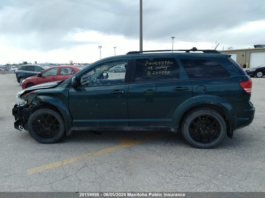 2009 Dodge Journey Sxt VIN: 3D4GH57V99T242598 Lot: 20159898